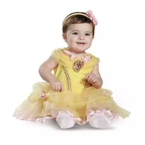 Disney Baby Beauty & the Beast Belle Dress Halloween Costume - 6-12 Months